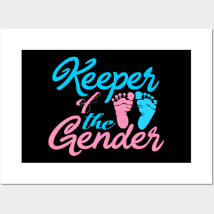 Keeper of the Gender Bridal Shower Posters and Art